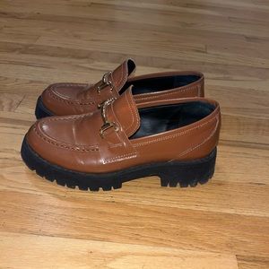 Brown Steve Madden loafers